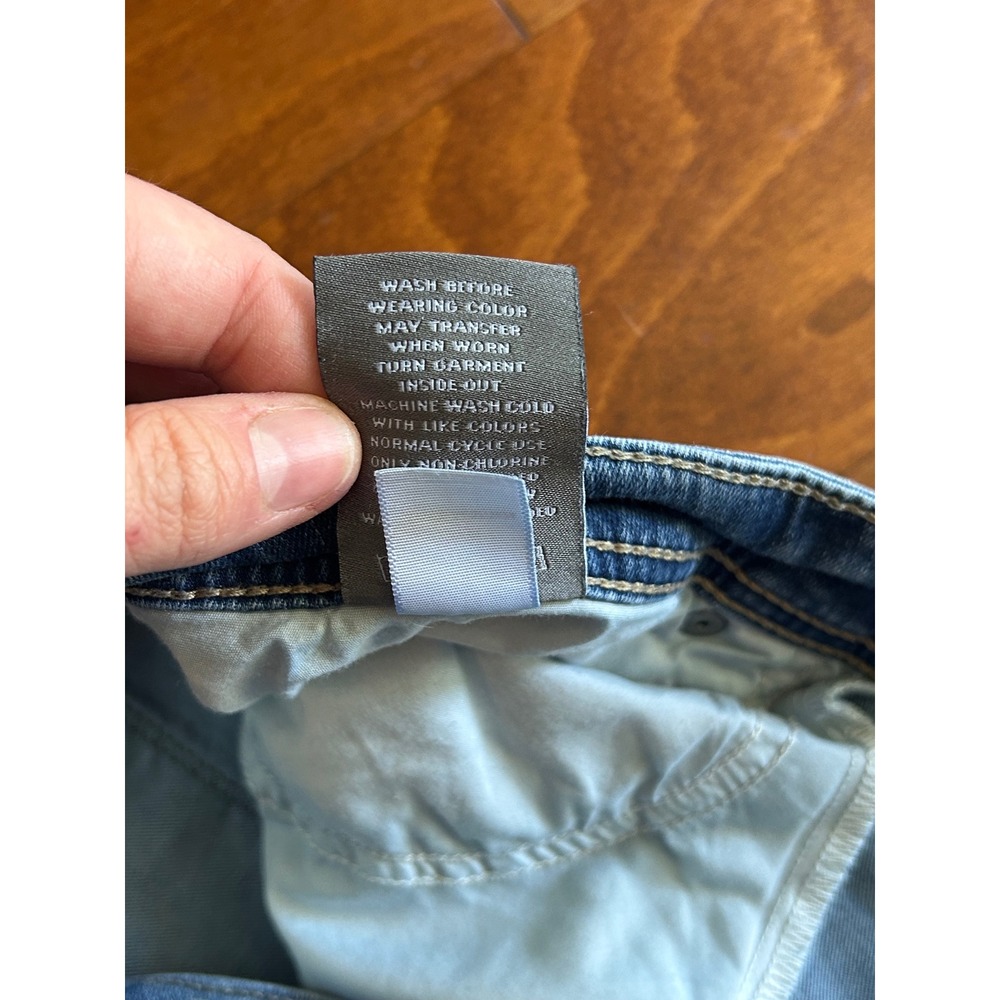 Torrid Luxe Slim Boot Super Stretch Jeans Womens Blue Denim Plus Sz 28 SHORT - Picture 7 of 9